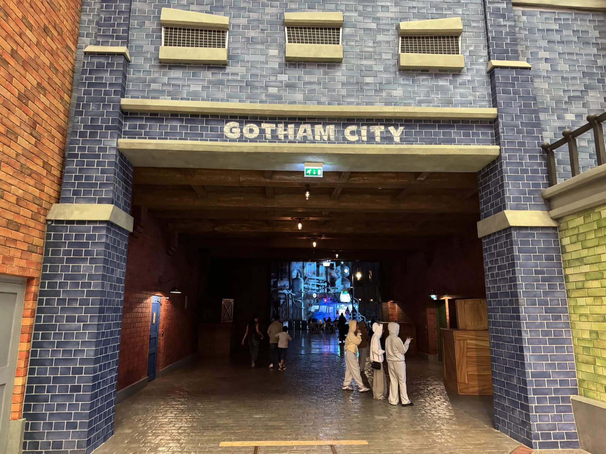 Eingang zur Gotham City