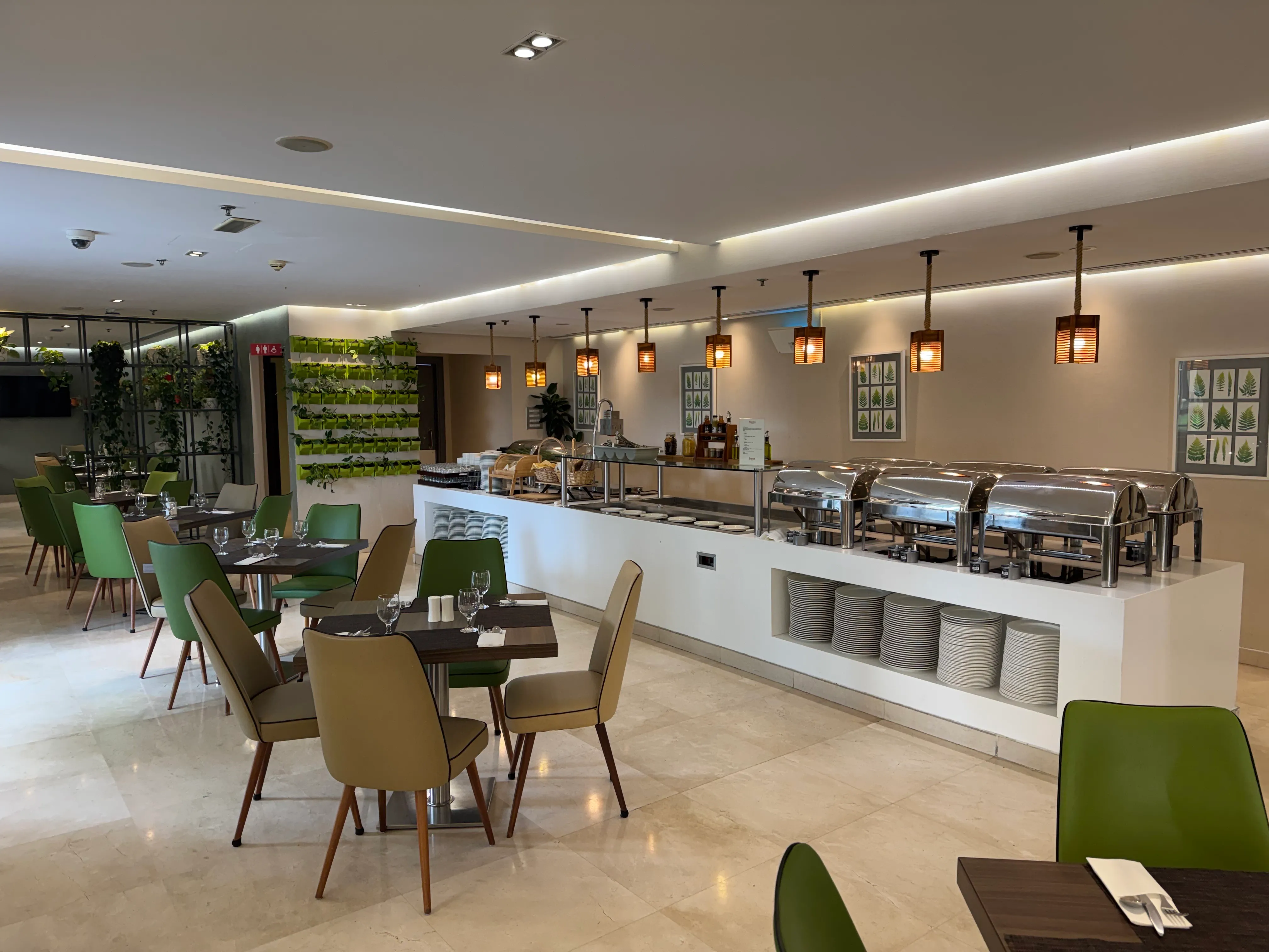 Restaurant „Garden of Flavours" im Hotel
