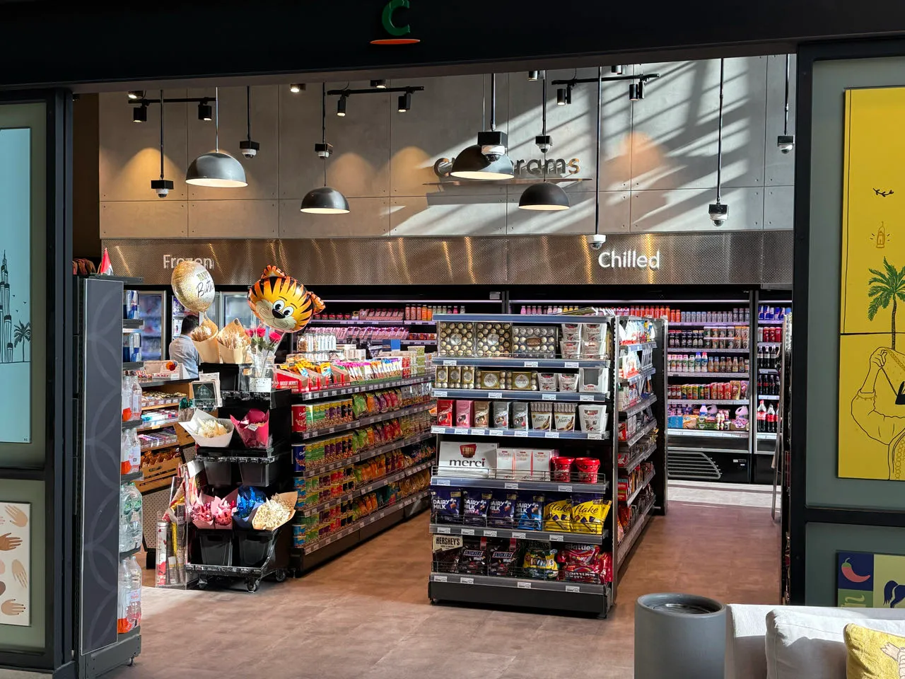 Kleiner Supermarkt im Rove Downtown